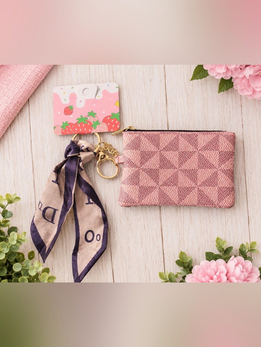 Zippered Card Holder / Mini Wallet